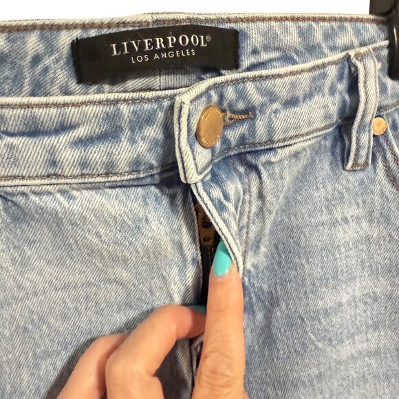 Liverpool Hannah Crop Flare Jeans in Fawnskin Size 6 / 28 - Picture 2 of 8